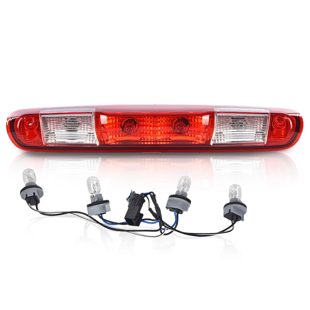 PIT66 Third Brake Light 3rd Cargo Lamp High Mount Stop Light Compatible with Chevy Silverado GMC Sierra 1500 2008-2013/Fit Chevy Silverado GMC Sierra 2500 HD 3500 HD 2008-2014 25890530