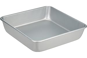 Wilton Performance Aluminum Square Cake and Brownie Pan, 8-Inch, Silver