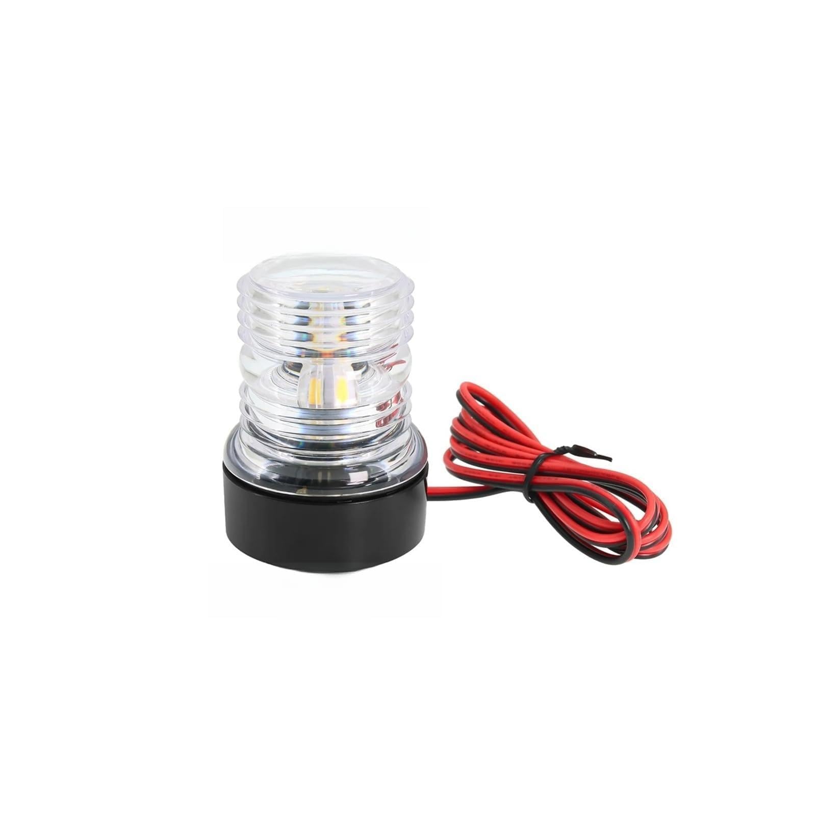 WXVFX 12V LED Navigation Anchor Light 360 Degree All Round for Marine Boat Light Yacht Sailing Lamp Navigation Signal Indicator