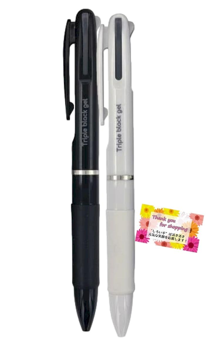 Amazon | 【すべて黒インクで太さ違い ボール径0.5/0.5/0.38mm