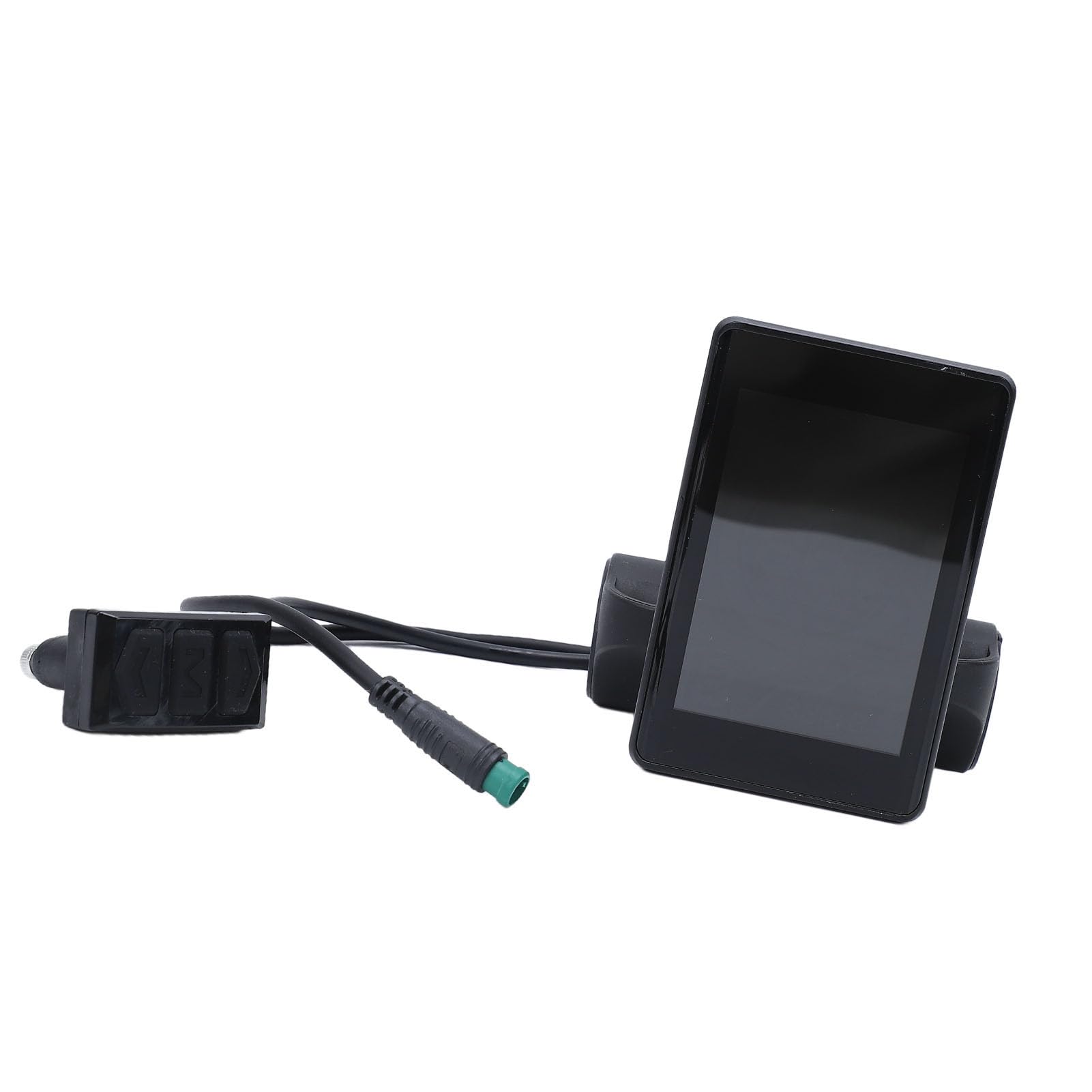 Generic Display LCD per Misuratore di velocità per Scooter per Bici Elettrica Connettore Universale 5P Letture di velocità in Tempo Reale per Pendolari e Ciclisti Amatoriali Materiale ABS