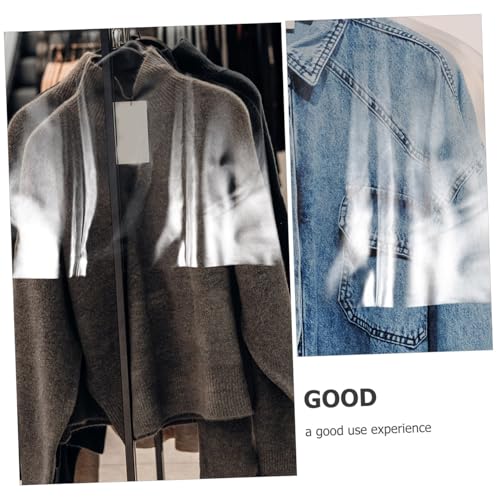 5pcs Hanging Garment Bags for Clothes Protective Cover for and Suits Storage for Closet Organization Lightweight and Reusable3