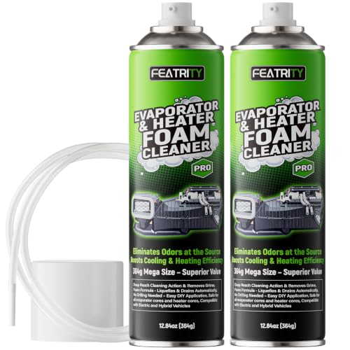 featrity Odor Removal AC Coil Cleaner for Cars 12.3 fl.oz (2pcs)