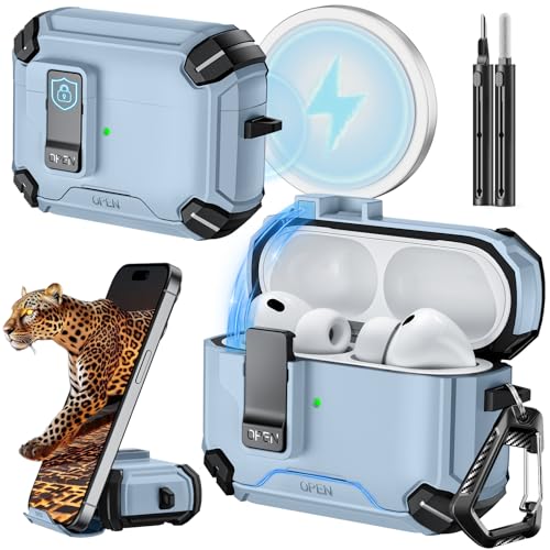 Amazon | Inesore for Airpods Pro3 ケース (2025) 磁気安全ロック