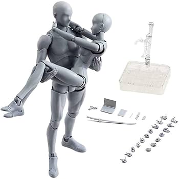 Amazon | PATAJP4U デッサンモデル デッサン人形素体漫画 男性お