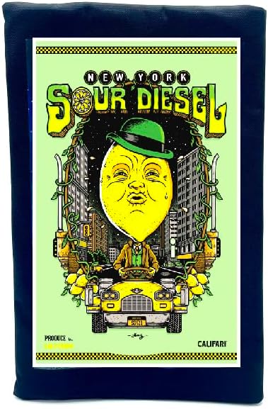 Califari NYSD ロック可能 防臭スタッシュバッグ