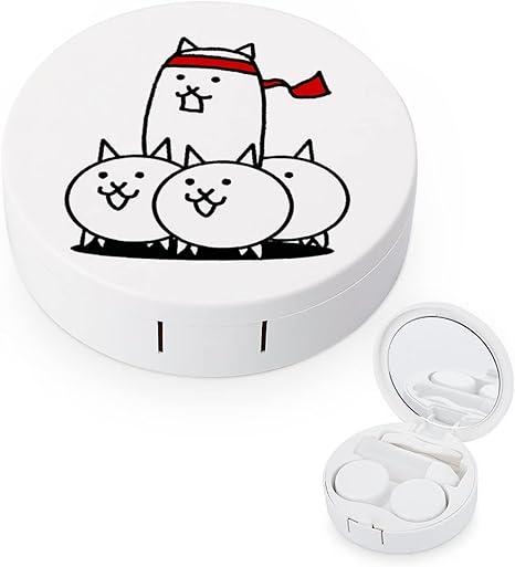 Amazon Co Jp コンタクトケース コンタクトレンズケース 円形 にゃんこ大戦争 おしゃれ コンタクト収納 ミラー ピンセット 洗浄液瓶付き メガネケース メガネボックス 多用途ケース 軽量 高級 かわいい 持ち運び便利 旅行用 出張 ドラッグストア Amazon Co Jp コンタクトケース コンタクトレンズケース 円形 にゃんこ大戦争 おしゃれ コンタクト収納 ミラー ピンセット 洗浄液瓶付き メガネケース メガネボックス 多用途ケース 軽量 高級 かわいい 持ち運び便利 旅行用 出張 ドラッグストア