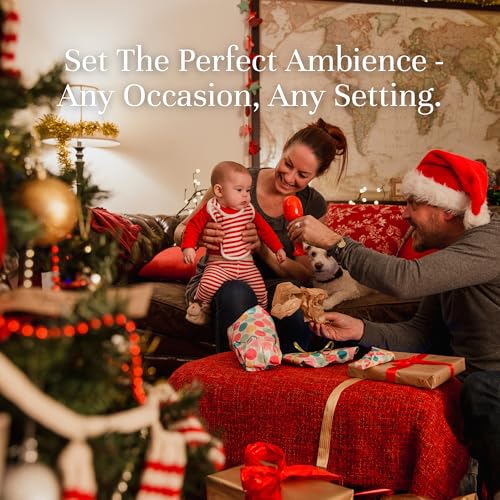 P&J Fragrance Oil Christmas Set | Christmas Wreath, Mistletoe, Candy Cane, Gingerbread, Cinnamon, and Cranberry Candle Scents, Freshie Scents, Candle/Soap Making Supplies - Image 3