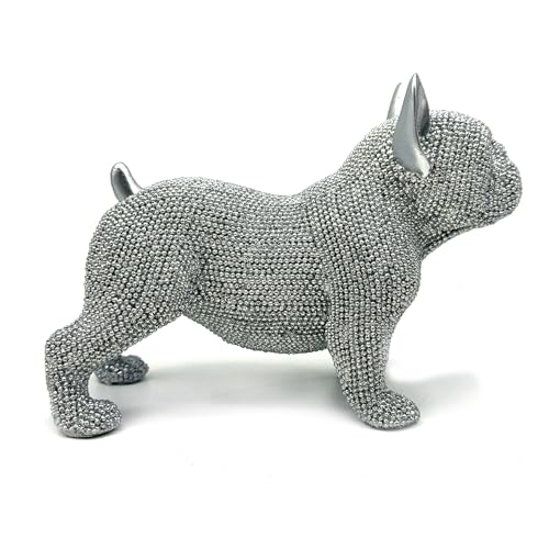 Estatua de Bulldog Francés en Resina para Decoración miniatura 5