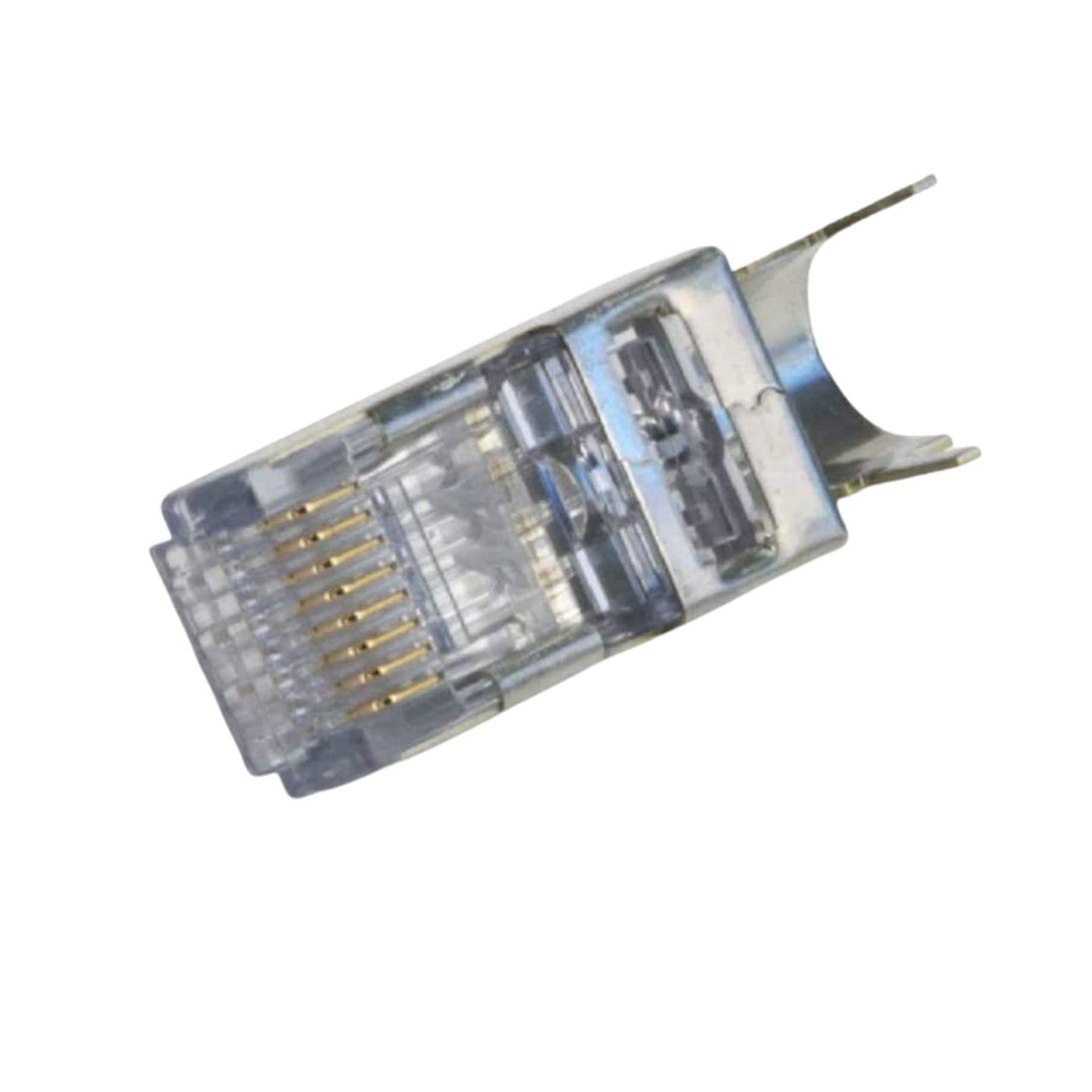 アクセサリー RJ Amazon.com: Platinum Tools Ezex48 Shielded RJ45 External Ground