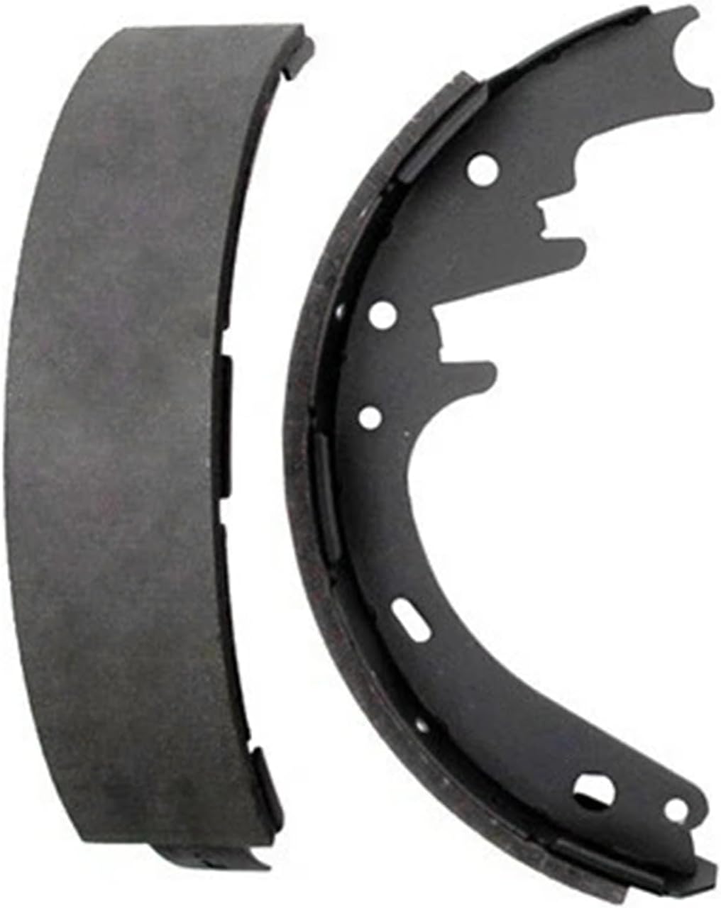 Detroit Axle - Rear Brake Shoes for Ford F-150 Bronco Country Sedan Custom LTD Torino E-150 Econoline Mercury Colony Park Cougar Grand Marquis Montego Monterey, Semi-Metallic Brake Shoes Replacement