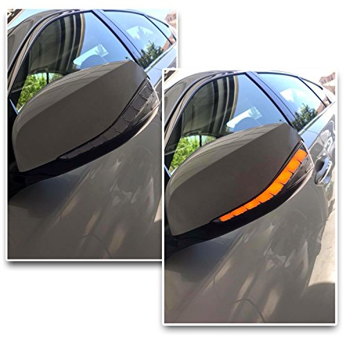 LED-Mirror-Sequential-Turn-Signal-Light-Parking-Puddle-BLACK-Verion-The-3rd-Generation-For-infiniti Q50 14-18 Q60 13-18 Q70 15-17 QX30 2017 QX80 2016 - Thumbnail 4