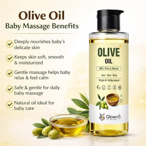 Image of 100% Pure Virgin Premium Cold Pressed Olive Oil for Hair & Skin - 200ml