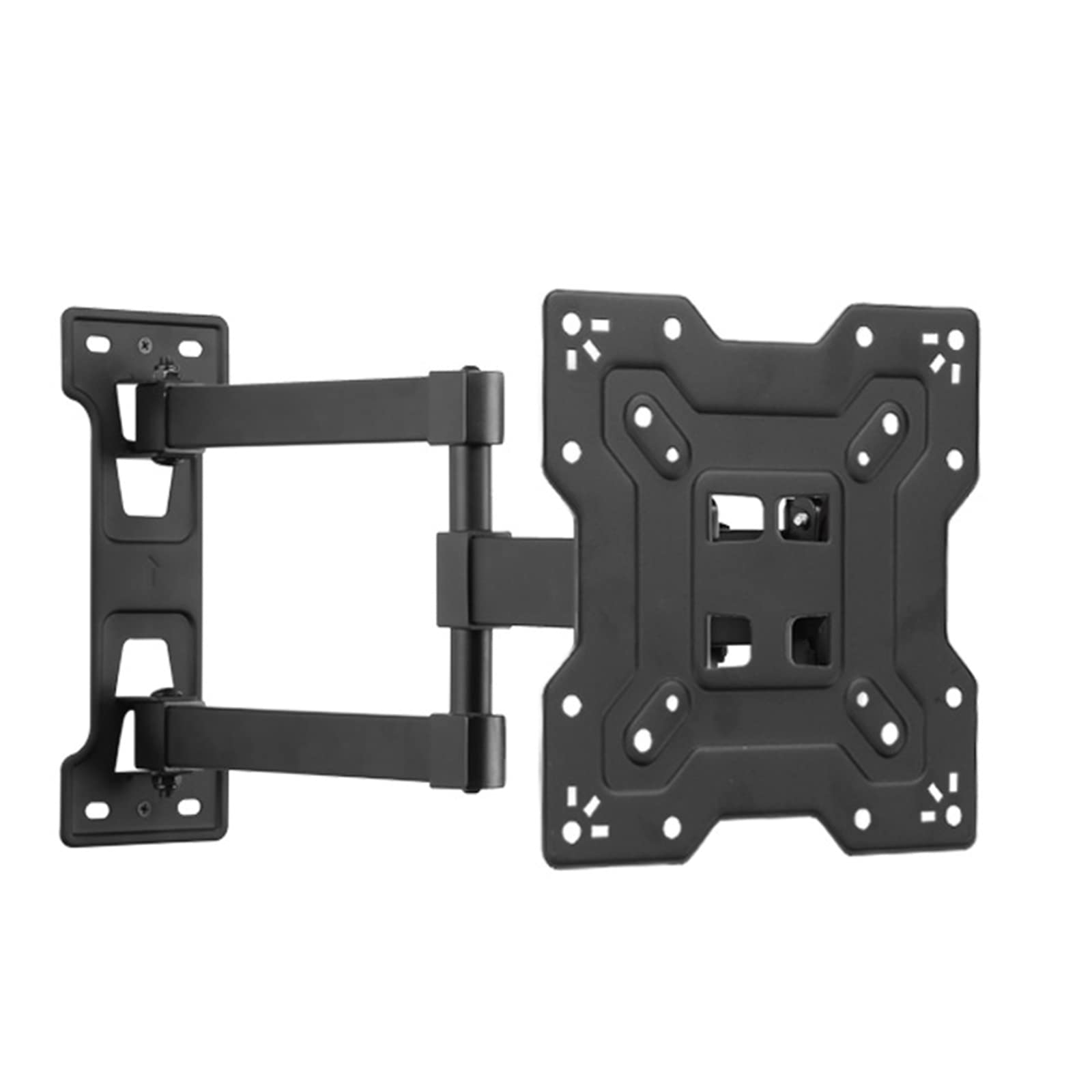 Support Mural TV, Support Mural TV pivotant et inclinable pour la Plupart des tvs ou moniteurs 17-55 Pouces avec VESA 400x400mm jusqu'à 45KG (17)