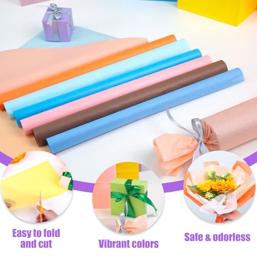 Shindel HSHD0447 120 Sheets Colorful Tissue Paper thumb #1