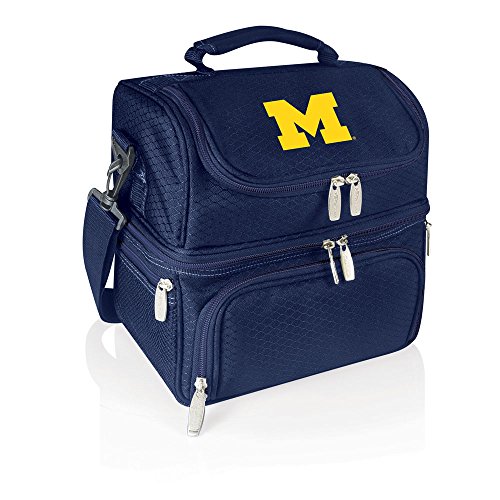 NCAA Michigan Wolverines Pranzo Insulated Lunch Tote, Navy NCAA Michigan Wolverines Pranzo Insulated Lunch Tote, Navy