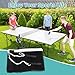 Vekniqo Ping Pong Net Replacement Compatible with Kettler Ping Pong Table-Nylon, Portable and Easy Setup,2 Pack,71