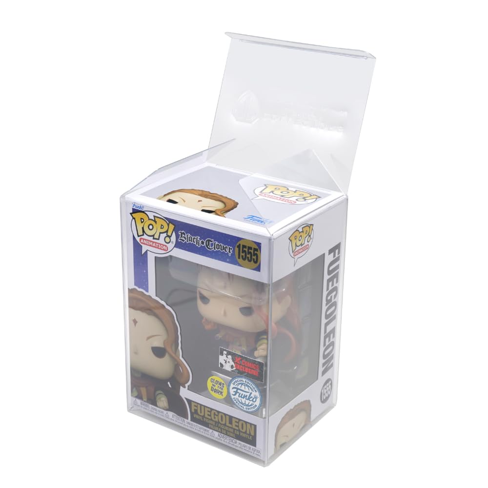Pack De 5 Protectores Transparentes Para Funko Pop 2-Pack, Grosor 0.5 Mm, Con Protección UV Anti-decoloración, Apilables Y Fáciles De Montar, Ideal Para Coleccionistas
