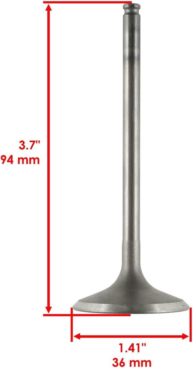 Caltric 12911-31G00 12921-31G00 09289-05015 12932-24400 Intake Valve Kit Compatible with Suzuki