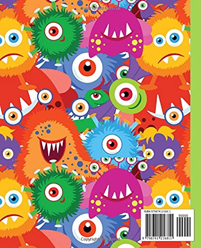 Monster Boss Composition Notebook: Wide Ruled Paper Notebook Journal - Image 2