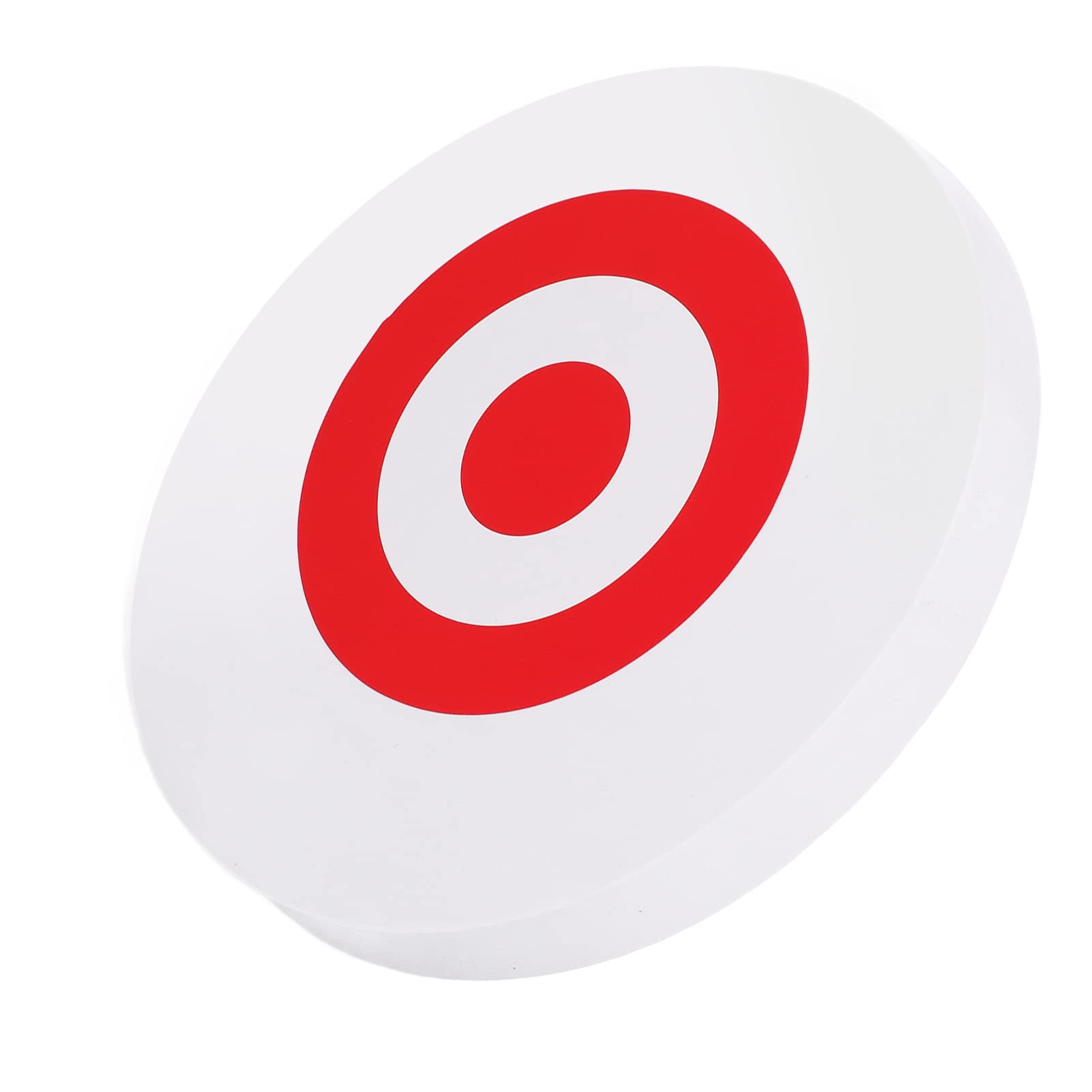 Archery Moving Target, Archery Targets Archery Target Block Archery Targets for Backyard EVA Round Arrow Target Shooting Practice Target with 2 Target Papers (White Red Target)