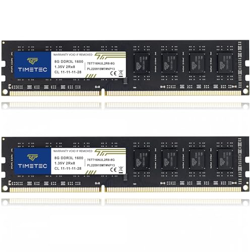 Amazon.co.jp: Timetec デスクトップ用メモリ 16GB（8GB×2）DDR3L