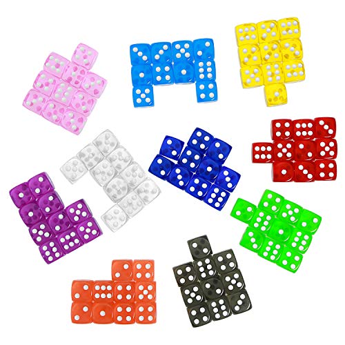 YOUSHARES Dadi Impostato Colore Assortiti