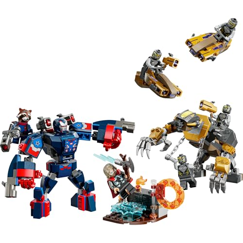 Image of LEGO Marvel Avengers: Endgame Thor vs. Chitauri Super Hero Action 76322 Building Blocks Toys for 8+ Gift for Boys and Girls