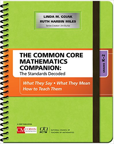 The Common Core Mathematics Companion: The Standards Decoded, Grades K-2: What They Say
