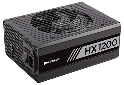 Image of Corsair HX1200 1200 Watt 80+ Platinum Fully Modular PSU /Power Supply for PC - CP-9020140-UK (Black)