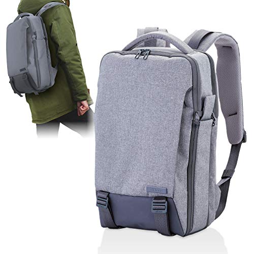 エレコム リュック ビジネスバッグ off toco(オフトコ) 15.6インチPC収納 A4対応 3WAY ハイグレード バックパック グレー BM-OF02GY
