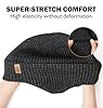 Wmcaps Fleece Lined Winter Beanie with Earflap for Men Women - Windproof Thermal Knit Hat for Cold Weather #2