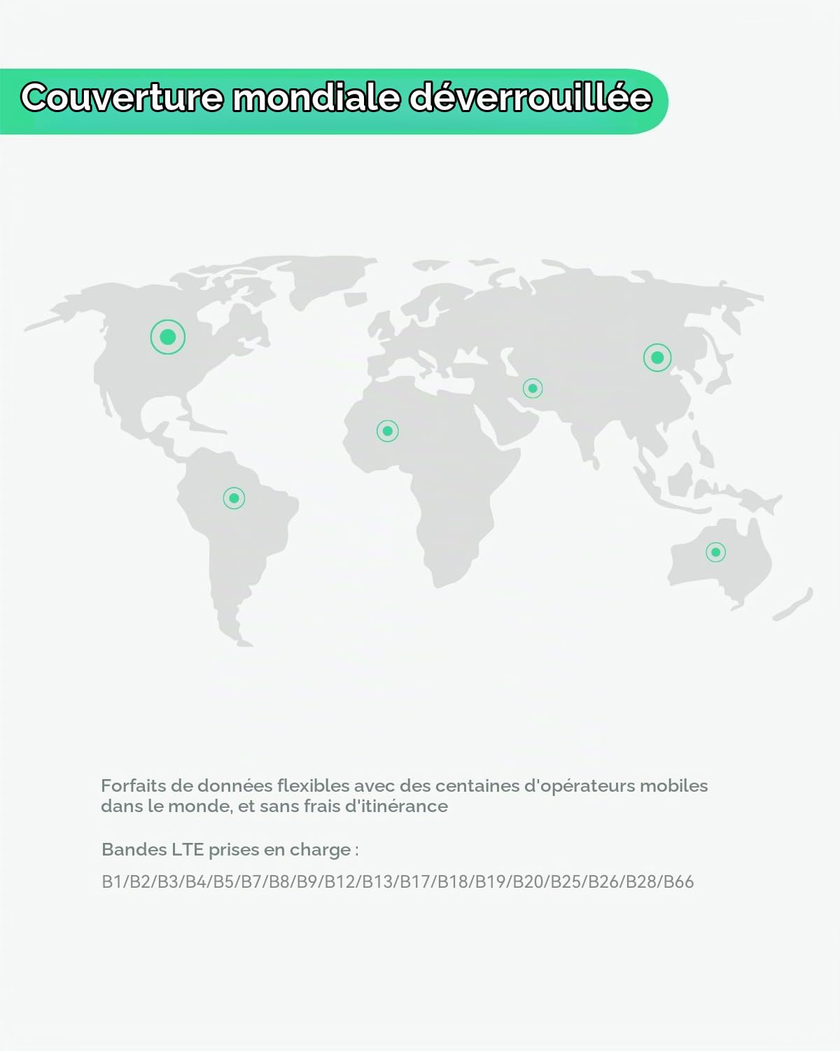 LINOVISION Routeur Cellulaire Industriel 4G LTE avec SIM Virtuelle, Routeur SIM Virtuelle supporte RS232/RS485, Protocole MQTT, Couverture Mondiale, avec 365 Jours de Plan de Données
