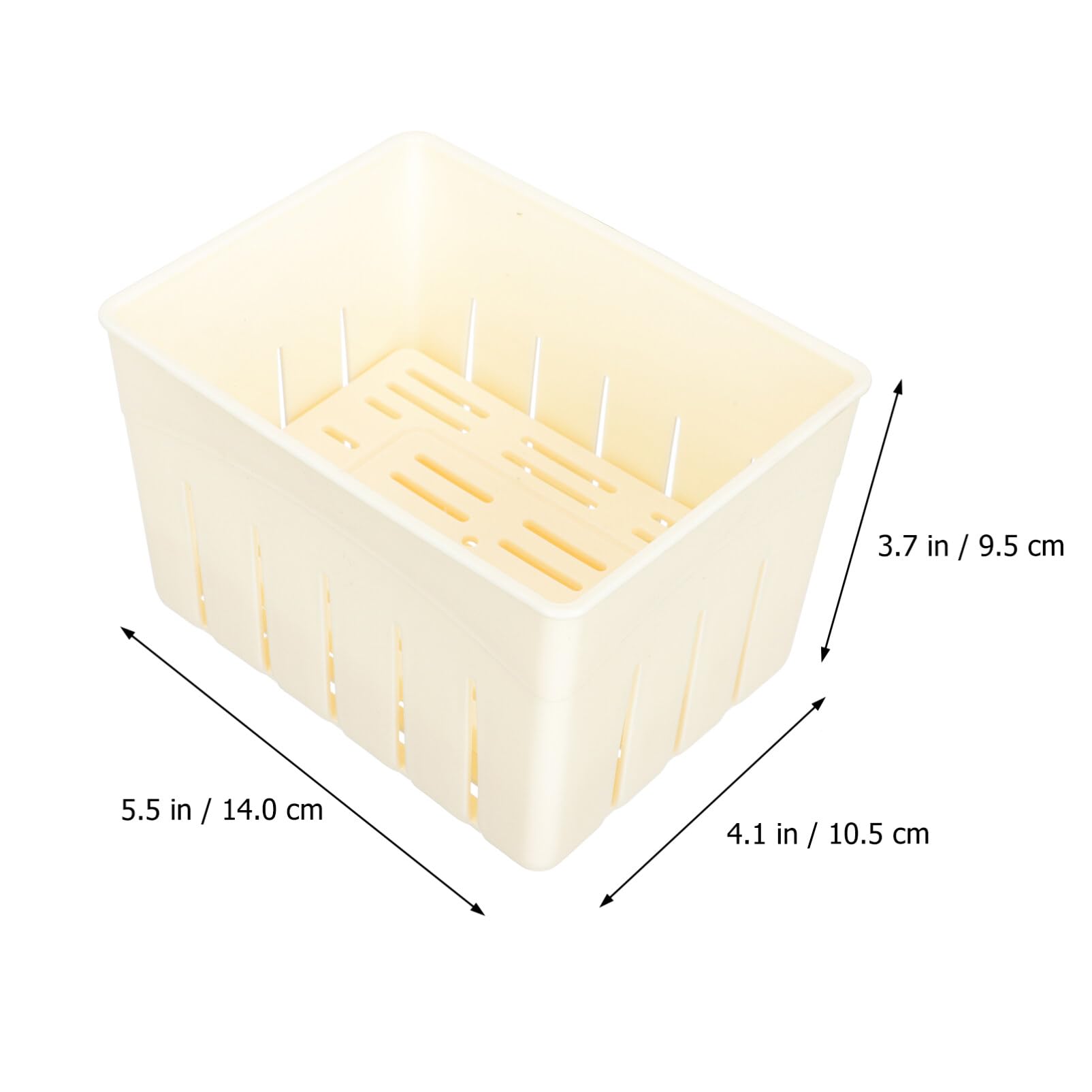 2pcs Tofu Mold Tofu Press Moulds Bean Curd Makers Kitchen Molds Homemade Tofu Makers Plastic Tofu Moulds Tofu Making Molds Tofu Diy Moulds Bean Curd Moulds Tofu Makers Moulds