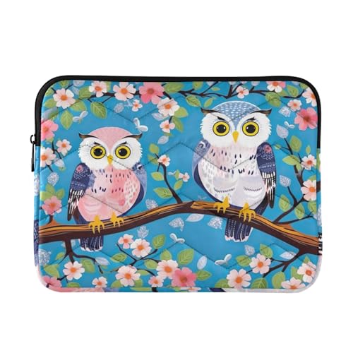 Funda para portátil azul impermeable y resistente a golpes 13-14"