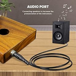 Kalimba 17 Clés Piano Pouce Instruments de Musique avec Outil de Réglage et Sac de Transport par Finether (Koa wood… - Les Beatles, Paul McCartney, John Lennon, RIngo Starr, George Harrison Kalimba 17 Clés Piano Pouce Instruments de Musique avec Outil de Réglage et Sac de Transport par Finether (Koa wood… – Image 4