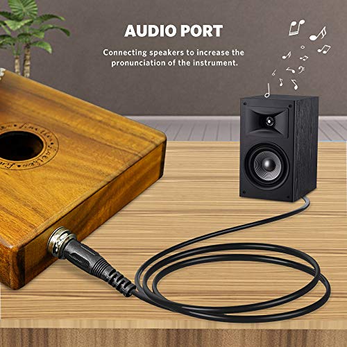 Kalimba 17 Clés Piano Pouce Instruments de Musique avec Outil de Réglage et Sac de Transport par Finether (Koa wood… - Les Beatles, Paul McCartney, John Lennon, RIngo Starr, George Harrison Kalimba 17 Clés Piano Pouce Instruments de Musique avec Outil de Réglage et Sac de Transport par Finether (Koa wood… – Image 5
