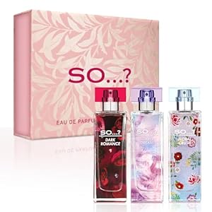 SO…? Premium Womens Perfume Gift Set, Sorbet Dream, Dark Romance, Floral Crush, Eau De Parfum with Long Lasting Fragrance -Travel Size Mini Perfume for Girls, Ladies Gift Sets (3 x 30ml)