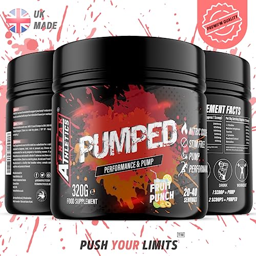 Pumped 'Fruit Punch' Pump Pre Workout by Freak Athletics - Non Stim Pre Workout Powder Stimulant & Caffeine Free Pre Workout - Image 4