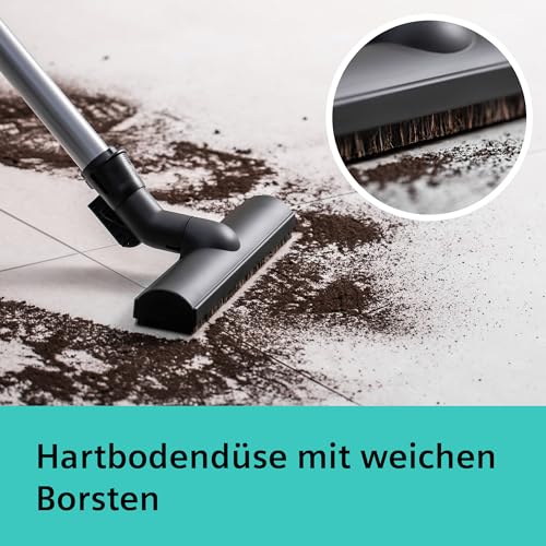 Siemens Staubsauger mit Beutel Q5.0 Extreme silencePower VSQ5X1232, für Allergiker, Hygiene-Filter, Starke Saugleistung auf Parkett… – Ansicht 7
