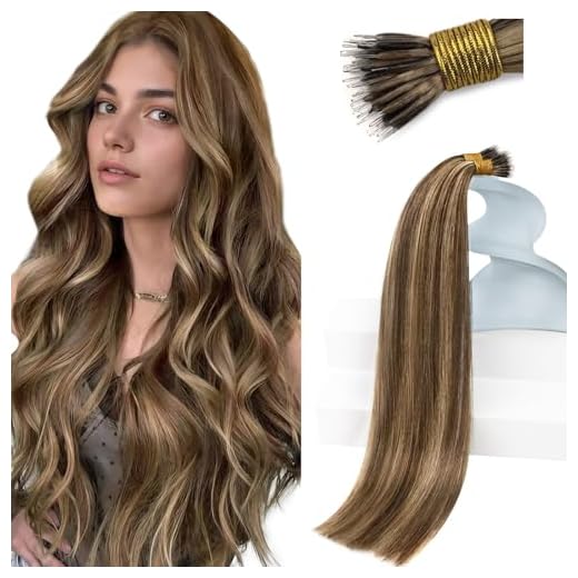 Dark Brown Nano Hair Extensions