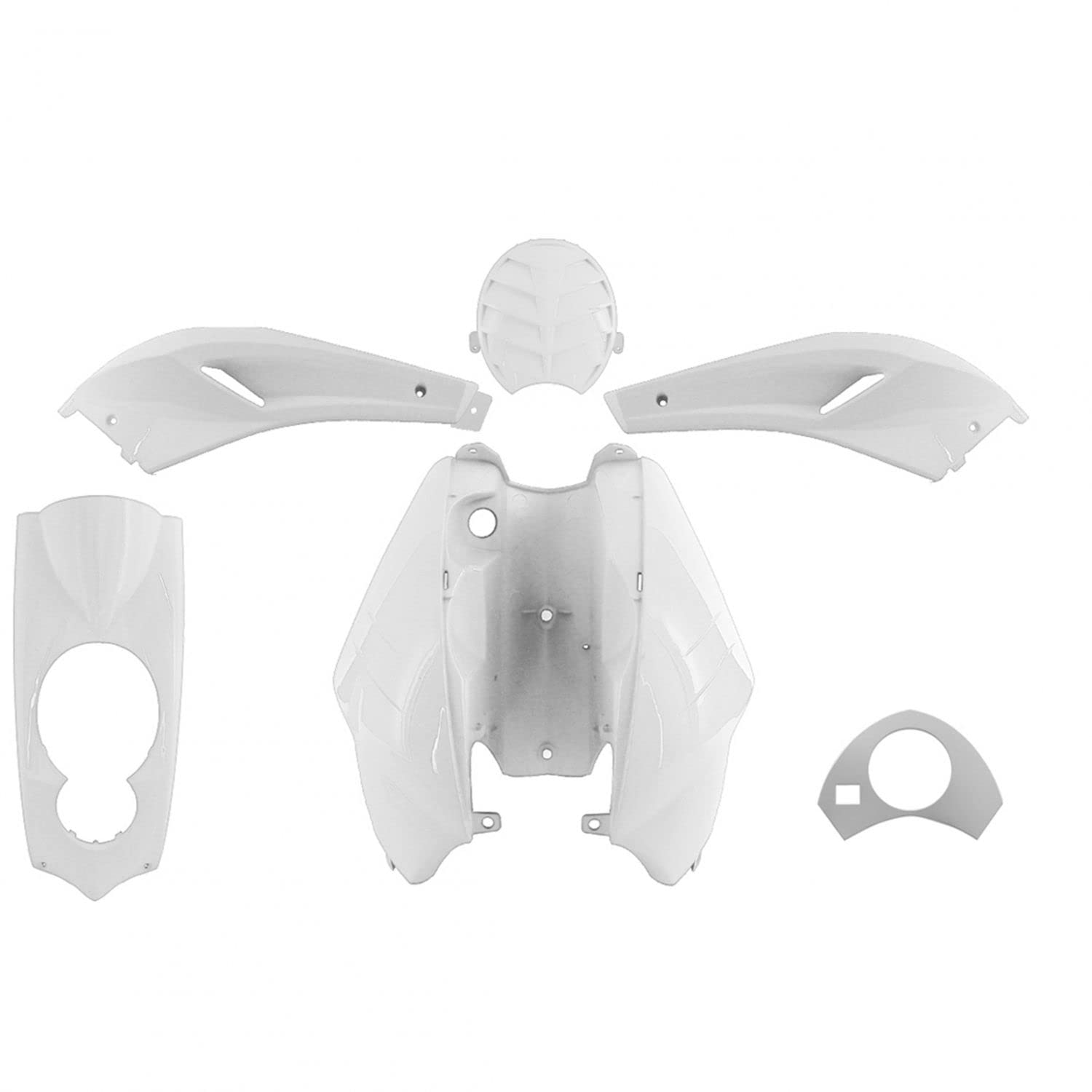 TNT KIT CARROSSERIE ADAPT. LUDIX BLANC (Sauf Blaster) (5 PIECES)