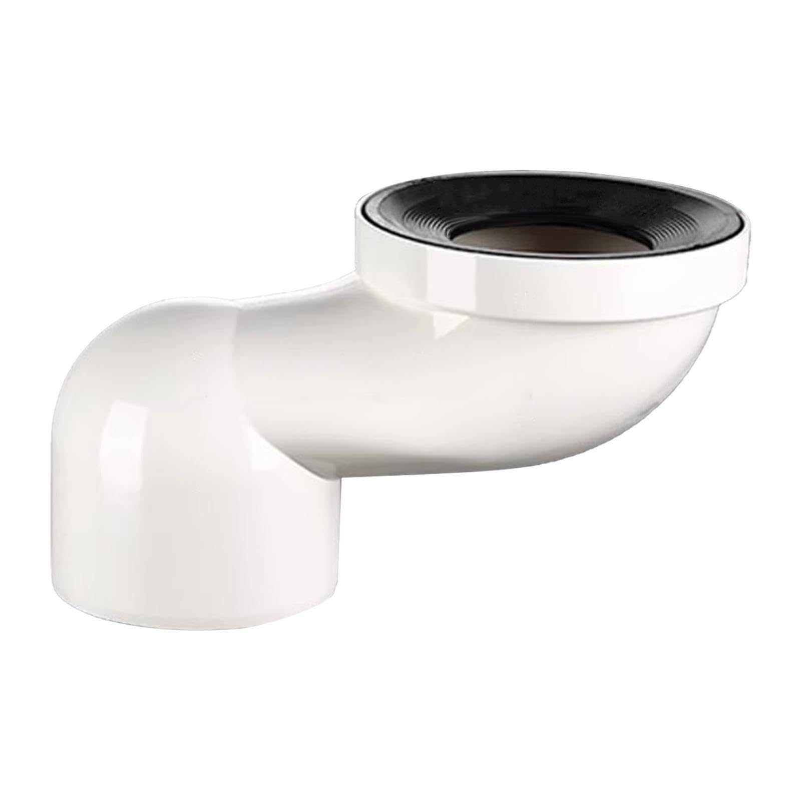 QIXCXAZ Reinforced Toilet Flange Shifter Easy to Install Accessory Ensures Durable High Strength Capabilities for Bathroom Applications Professional, White, 12.5cm