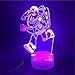 Produktbild 3D-Illusionslampe führte Nachtlicht Atmosphäre Cartoon Toy Story Buzz New Year Das hübsche Geschenk Batteriebetriebene USB-Kinder Geburtstag Geburtstagsgeschenk