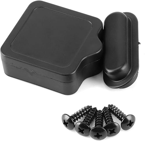 Correa para tapa de motocicleta, paquete turístico de motocicleta de plástico negro, correa de repuesto para paquete turístico de repuesto para