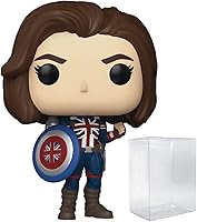 Vista 1 de POP Pop! Marvel: Doctor Strange Multiverse of Madness: Captain Carter Figura de vinilo POP (Con funda protectora compatible con POP Box)
