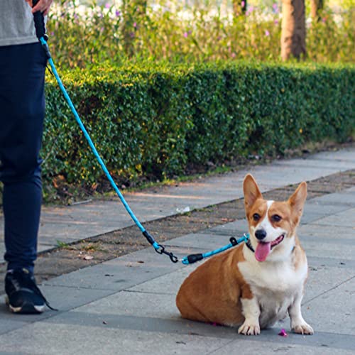 Hundehalsband mit Zugstopper, Dressurhalsung, Nylon Retrieverhalsband Reflektierend Verstellbare Hunde Halsband für kleine und mittelgroße Hunde Training, Breite 1.0 cm, Max Halsumfang 50 cm