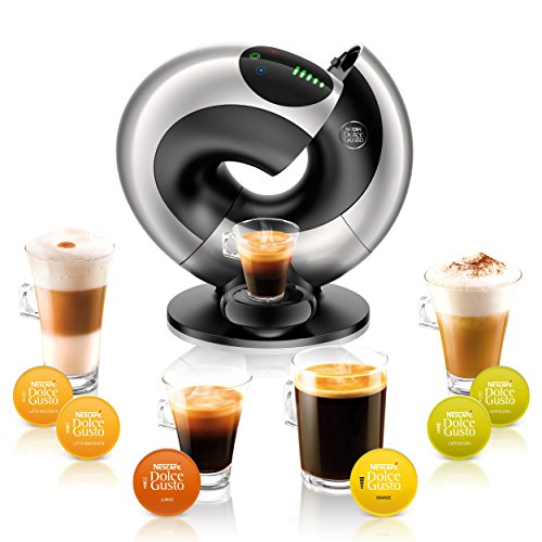 De'Longhi Nescafé Dolce Gusto Eclipse Touch, Single Serve Capsule Coffee Machine, EDG736S, Silver Second Image De'Longhi Nescafé Dolce Gusto Eclipse Touch, Single Serve Capsule Coffee Machine, EDG736S, Silver Second Image