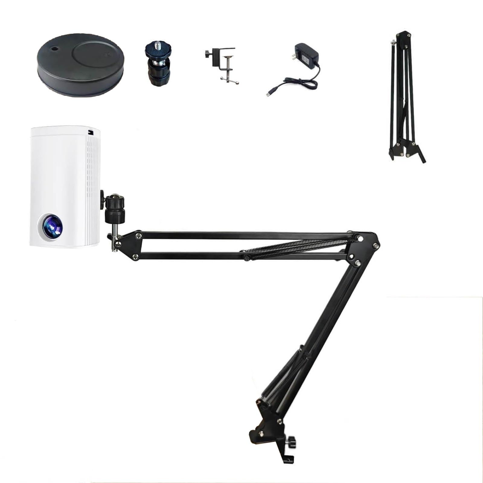 Lampa do rysowania, przenośny projektor do rysowania, inteligentne projektory, szkicowania dla dzieci i dorosłych, bezprzewodowe połączenie z tym samym ekranem, z pilotem, samodzielnego