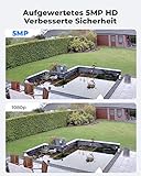 Reolink 5MP PoE IP Kamera Outdoor mit Personen-/Autoerkennung, Überwachungskamera Aussen mit Zeitraffer, IR Nachtsicht, Wasserfest, microSD Kartensteckplatz, RLC-520A - 2